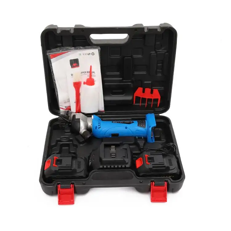 Masina de Tuns Oi cu 2 acumulatori 128V 8Ah, German Meister, viteza reglabila [5]