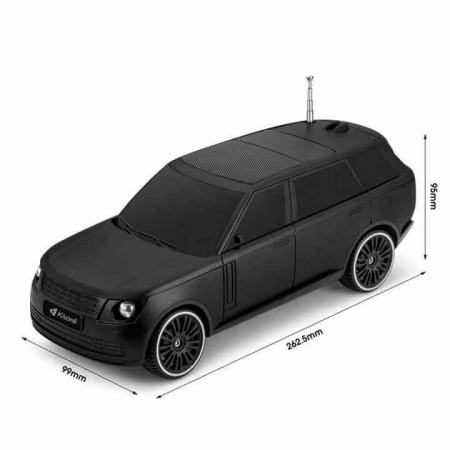 Masinuta Boxa Portabila Stil Range R, Incarcare Solara/USB, 10W, Bluetooth, Radio FM, Antena, MP3, card SD, Varianta MARE [6]