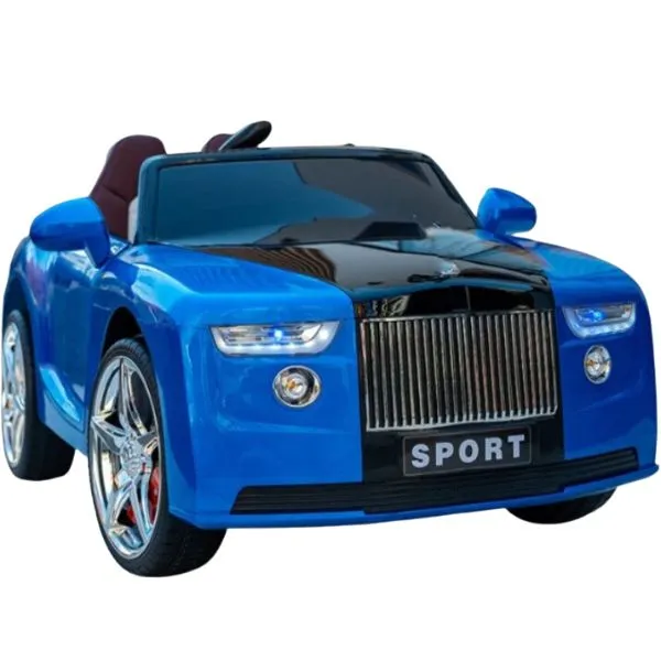 Masinuta Electrica Rolls-Royce pentru copii cu Telecomanda, 2 Motoare, Lumini si Sunete [10]