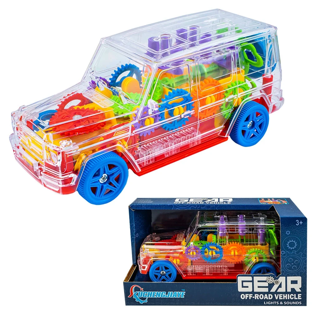 TOATE PRODUSELE - Masinuta jeep tip G Class, carcasa transparenta, cu lumina si sunet