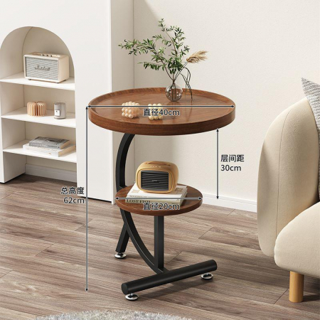Masuta de cafea pentru living, design nordic, elegant, 62x40cm [6]