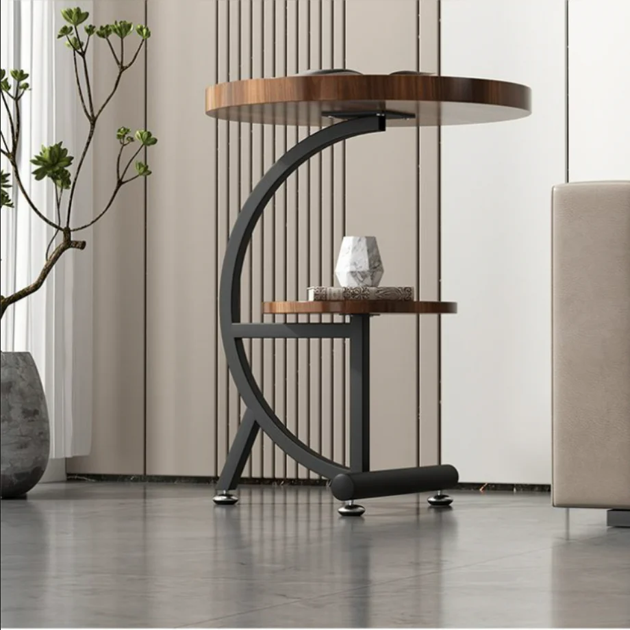 Masuta de cafea pentru living, design nordic, elegant, 62x40cm [4]