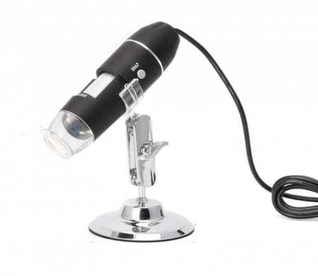 Microscop digital portabil, 1600X marire, USB, foto-video, 8 LED, zoom digital 5X [9]