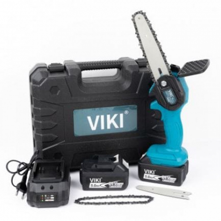 TOATE PRODUSELE - Mini Drujba Viki cu 2 Acumulatori 24V 5AH + 2 Seturi Lama + Lant de 4 si 6 inch