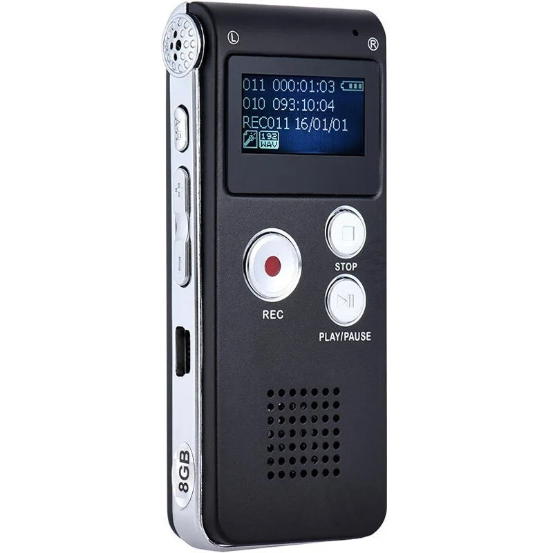 TOATE PRODUSELE - Mini Reportofon Digital Andowl Q LY77 16G MP3/WAV Negru - Inregistreaza si Reda cu Calitate Exceptionala