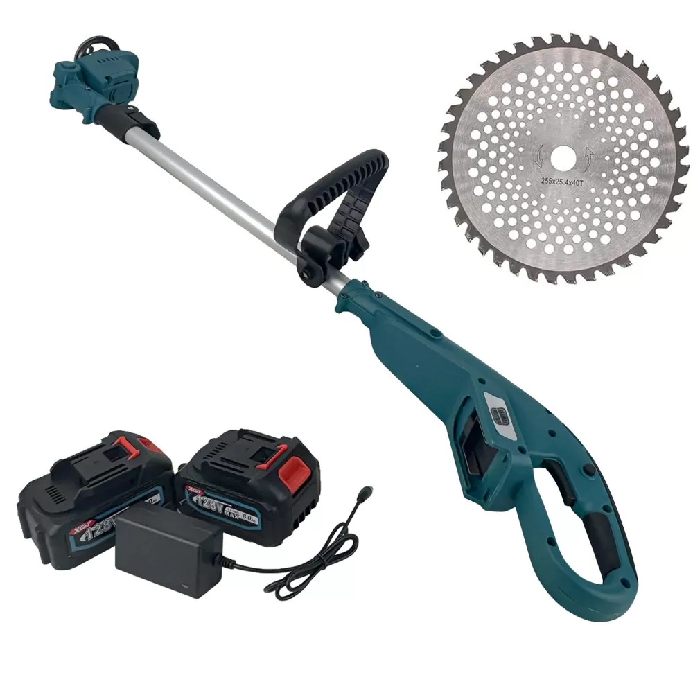 TOATE PRODUSELE - Motocoasa electrica 2 acumulatori, 24V, 5Ah + 1 disc vidia, German Meister