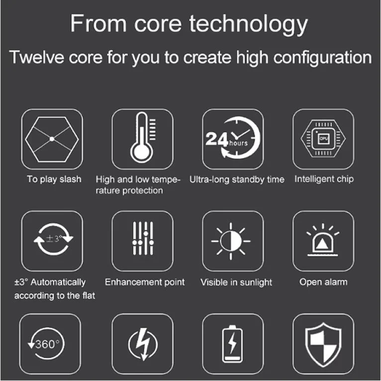Nivela cu bula laser 2 linii +, 360 grade, fara fir, cu acumulator, verde cu negru, Andowl Q-SP01 [6]