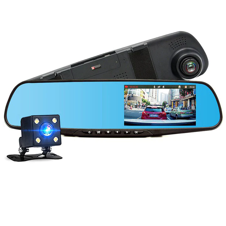 TOATE PRODUSELE - Oglinda DVR Retrovizoare Auto cu Camera fata/spate, Inregistrare Full HD