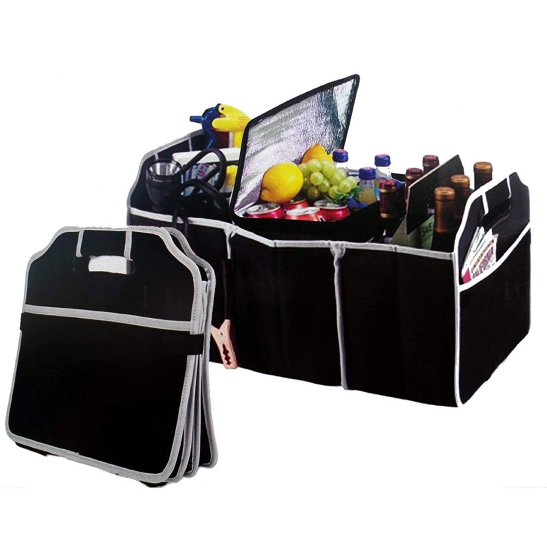Organizator pentru portbagaj auto cu 3 compartimente [1]