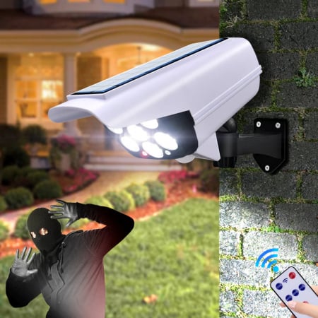 Set Camera Falsa solara si Lampa stradala cu 96 leduri [1]