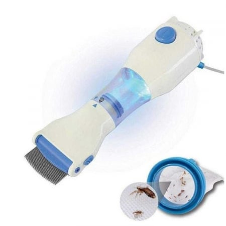 TOATE PRODUSELE - Pieptene aspirator impotriva paduchilor si parazitilor, V-Comb
