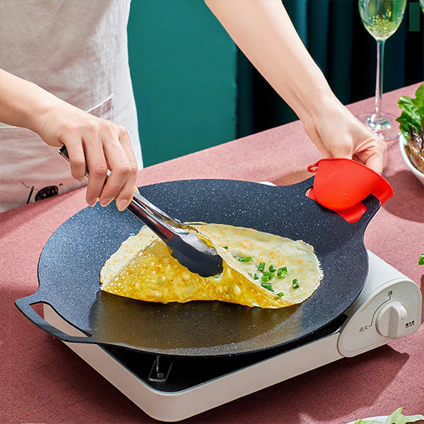 Plita rotunda coreeana pentru gratar 30 cm [7]