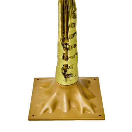 Pom Artificial LED cu Fluturi Colorati, Copac Decorativ, Alb 150 cm, 48 LED [3]