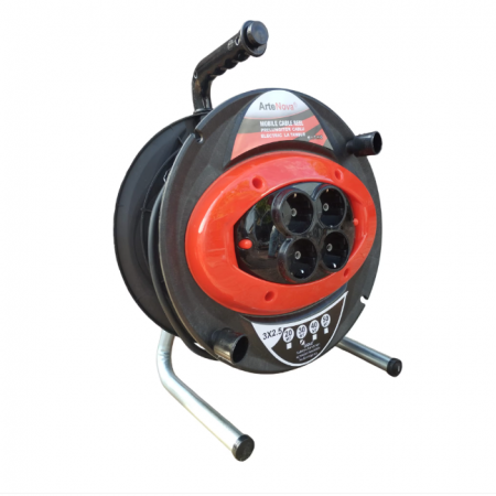 TOATE PRODUSELE - Prelungitor 30M/50M, 3x2.5, cablu electric pe tambur, 3000W