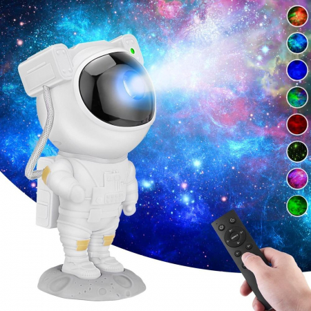 Proiector in forma de Astronaut, proiectie stele si galaxii [2]