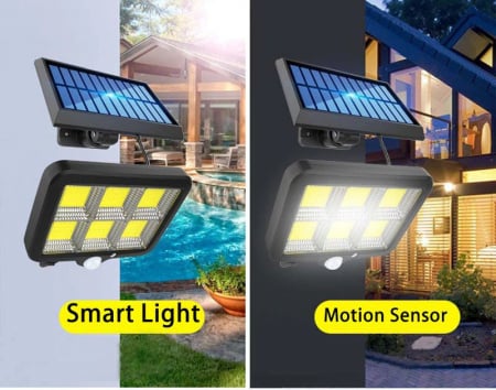 PROIECTOR SOLAR 120 LEDURI CU SENZOR [4]