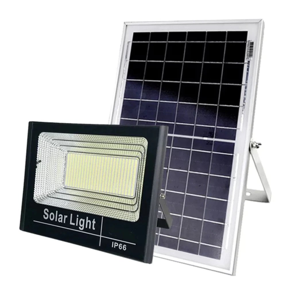 Proiector Solar 50W/100W/200W/300W/400W/500W/1200W Lampa Solara cu LED si Panou Solar + Telecomanda [7]