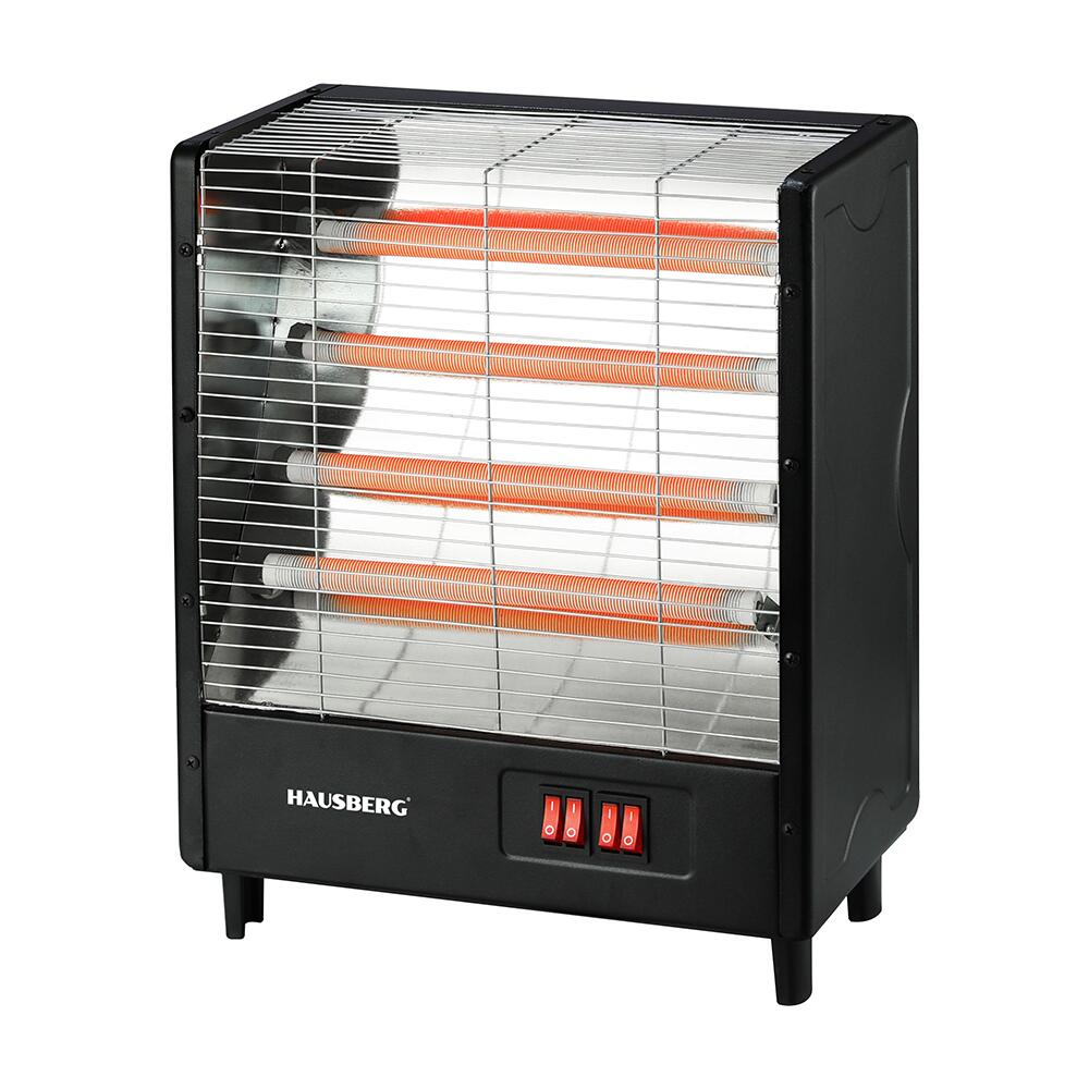 TOATE PRODUSELE - Radiator electric 2000W, 4 nivele de putere, 4 tuburi ceramice, Hausberg HB-8803