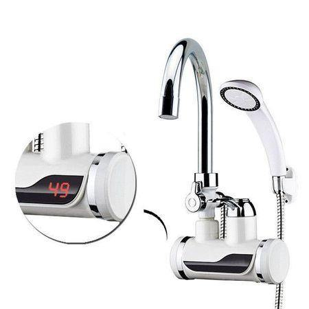 TOATE PRODUSELE - Robinet electric instant apa calda cu afisaj si furtun pentru dus