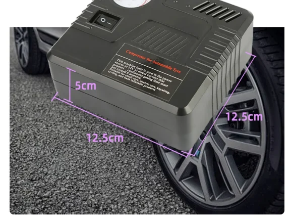 Robot Pornire Auto Multifunctional 3 in 1, cu Compresor de aer, Baterie Externa, Lanterna LED, pentru pornire de urgenta [9]