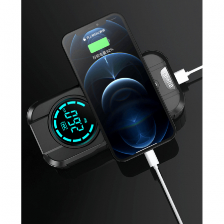Robot pornire auto multifunctional 4 in 1, compresor de aer, pornire de urgenta, incarcare wireless, lanterna [14]