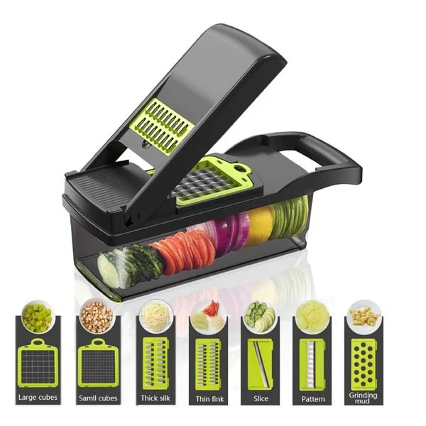 Razatoare 9 piese, Tocator Legume pentru Bucatarie Dicer Plus [3]