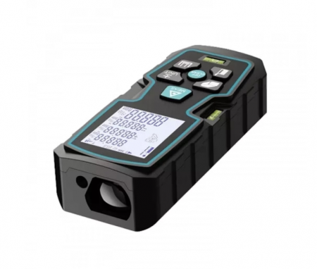Ruleta digitala multifunctionala cu laser Andowl Q-CS11 nivelmetru arie volum acumulator afisaj digital 120m [9]