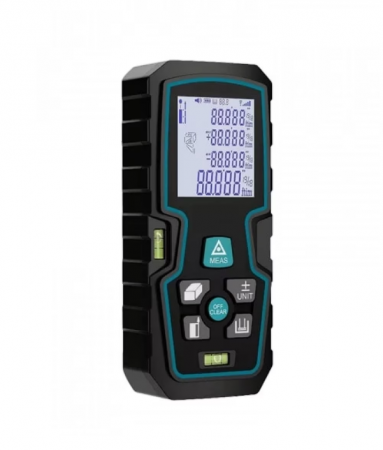 Ruleta digitala multifunctionala cu laser Andowl Q-CS11 nivelmetru arie volum acumulator afisaj digital 120m [10]