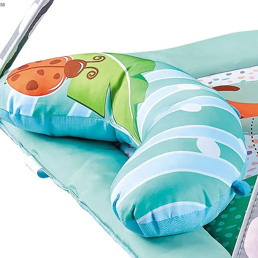 Salteluta de Activitati Bebelusi tip Baby Gym, Eco-Friendly, Jucarii Zornaitoare, Arcade cu Jucarii Suspendate, 0-4 ani [3]