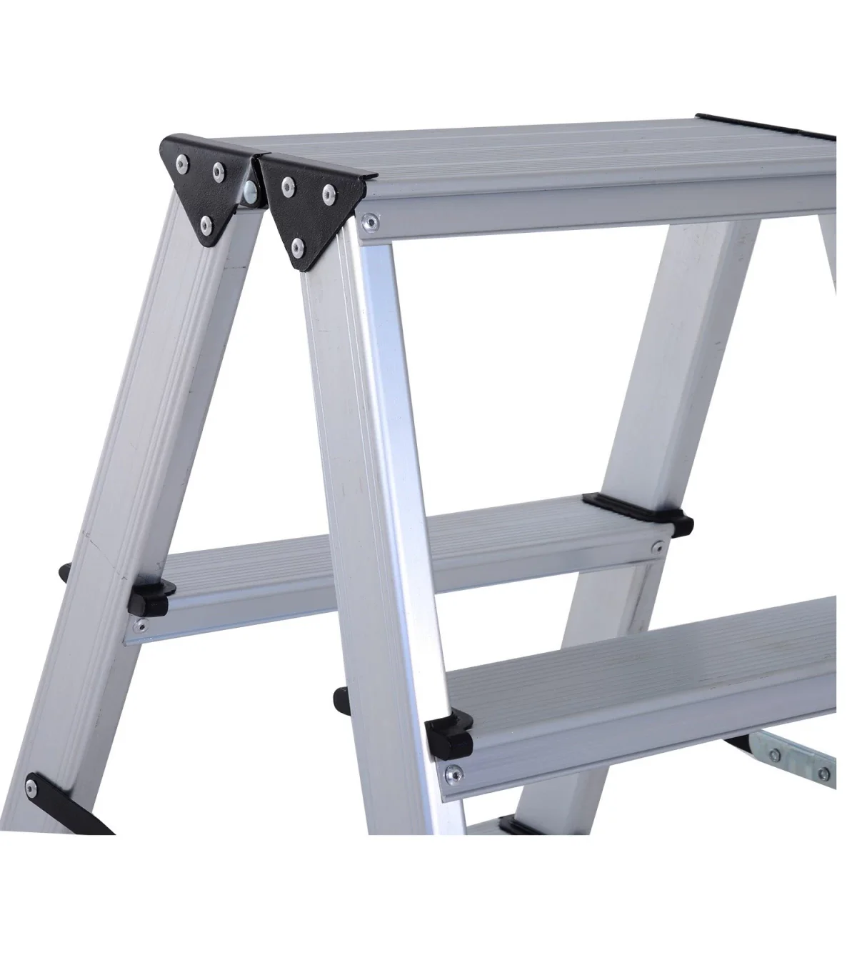 Scara aluminiu 3 trepte pliabila, usoara, stabila, antiderapanta, max 150 kg [7]