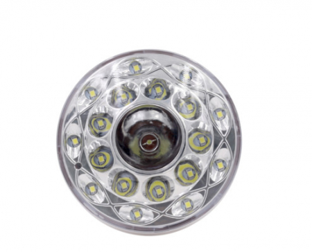 Bec cu LED portabil si panou solar pentru incarcare, 10W [5]