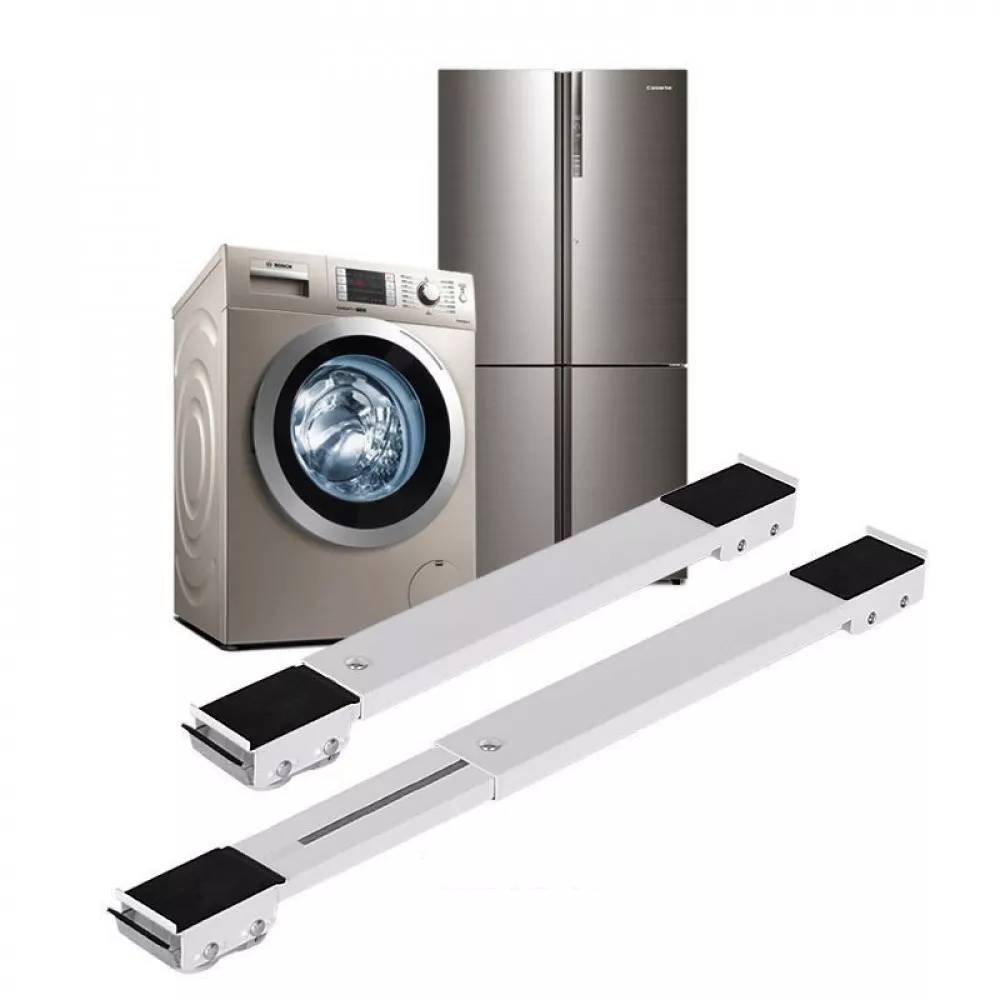 ARTICOLE BAIE - Set 2 buc. Suport mobil extensibil cu roti, pentru mutare electrocasnice