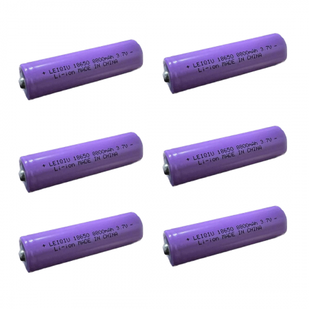 Set 3/6 acumulatori 18650 - 8800mAh, 3,7V, Li-ion [2]