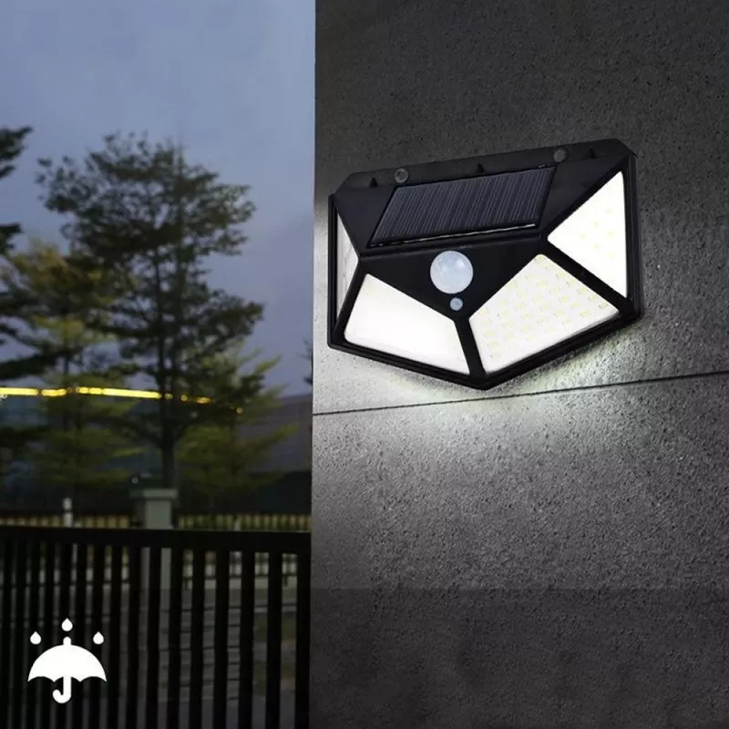 Set 8 Lampi solare cu 100 LED, Senzor de Miscare, 3 Moduri Iluminare [11]