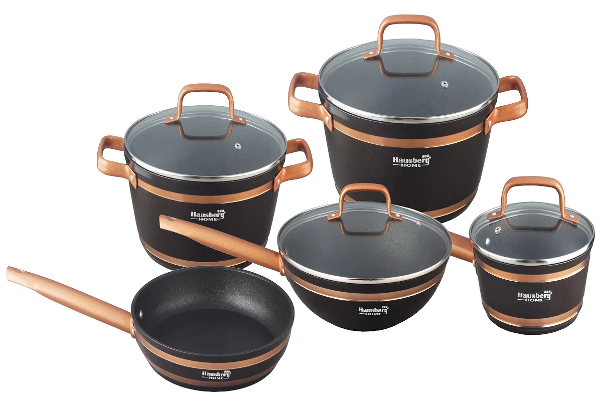 TOATE PRODUSELE - Set 9 piese de gatit Hausberg HB 767