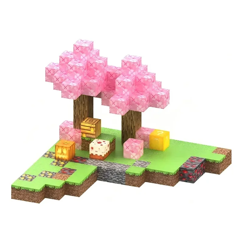 Set Cuburi Magnetice 3D pentru Copii, Joc Creativ Educativ, Constructie Diverse Modele [1]