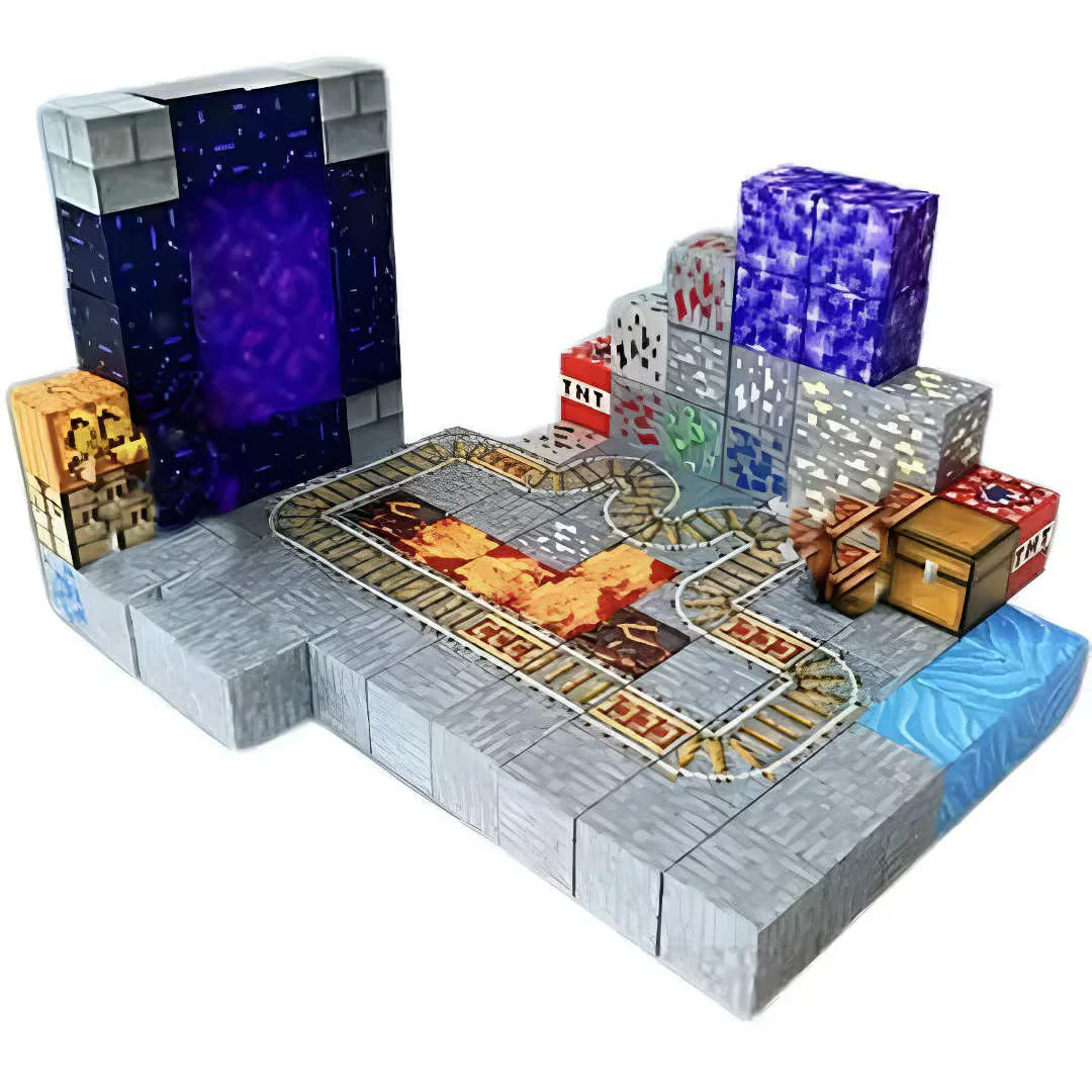 Set Cuburi Magnetice 3D pentru Copii, Joc Creativ Educativ, Constructie Diverse Modele [13]