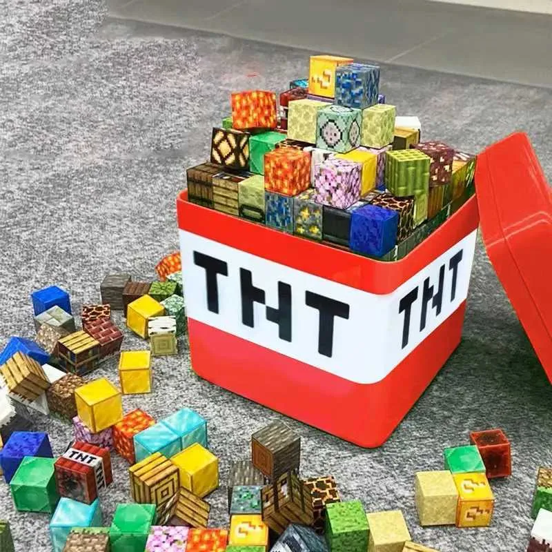 Set cuburi magnetice educative pentru copii, 180 piese, constructii creative 3D, jucarie STEM senzoriala, peste 3 ani [0]