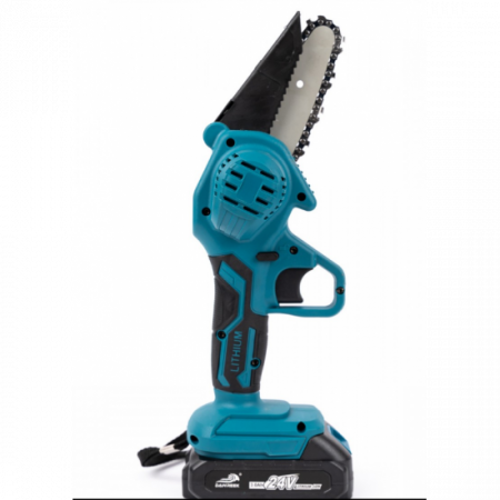 Set Mini Drujba si Foarfeca de Gradina cu 2 Acumulatori 24V, Trusa Depozitare Cadou, DawReek [6]