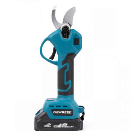 Set Mini Drujba si Foarfeca de Gradina cu 2 Acumulatori 24V, Trusa Depozitare Cadou, DawReek [2]