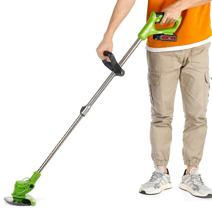 Set Motocoasa, Foarfeca, MiniDrujba cu 5 Acumulatori 48V, 3 Incarcatoare, Accesorii Incluse, Trusa Depozitare [8]