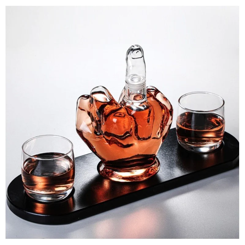 TOATE PRODUSELE - Set Sticla-Decantor cu pahare si suport