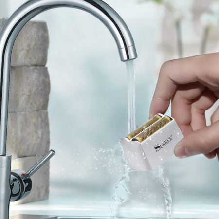 Shaver Profesional pentru Barbati, Aparat de Ras 0mm, Fara Fir, Incarcare USB, Afisaj Digital [3]