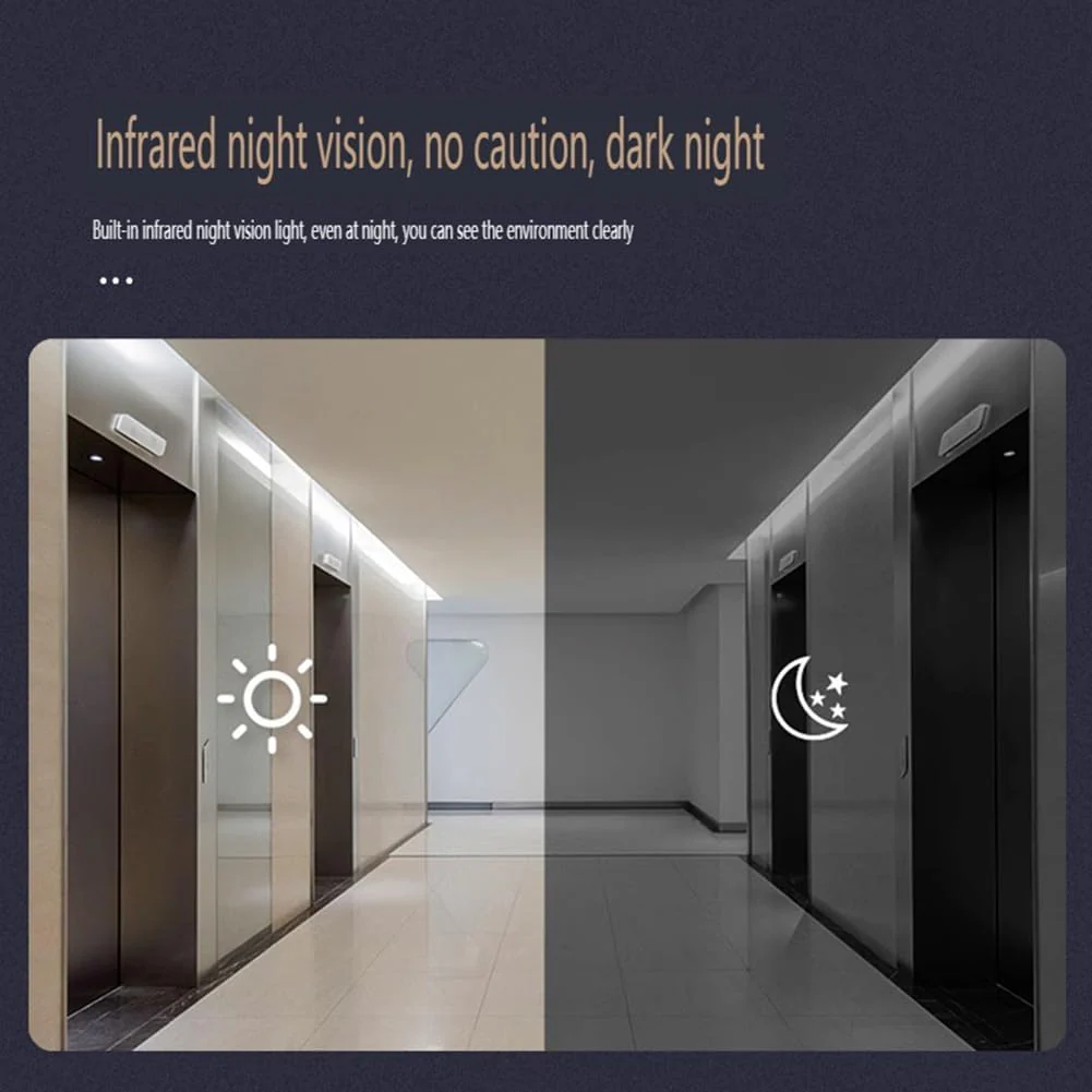 Sonerie Video Smart Wireless, Ecran IPS 4.3 inch, Night Vision, Infrarosu, Interfon Video HD, 8MP, comunicare bidirectionala, unghi de vizualizare 170°, acumulatori incorporati [5]