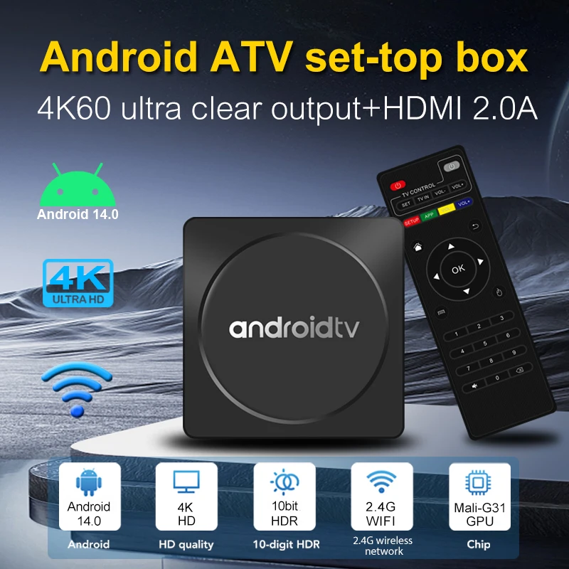 Stick TV Smart 4K Ultra HD, Redare Aplicatii Smart TV, Dolby Digital, AI Voice, Telecomanda [9]