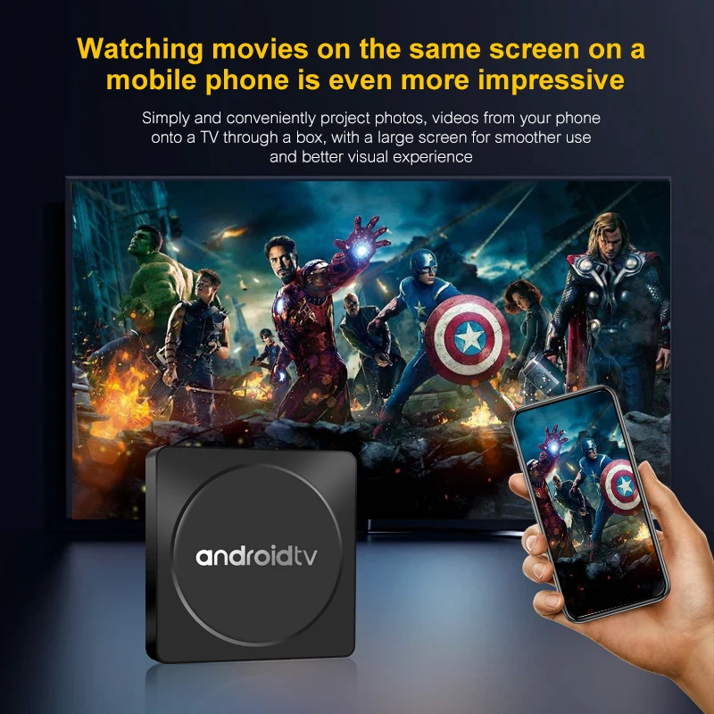 Stick TV Smart 4K Ultra HD, Redare Aplicatii Smart TV, Dolby Digital, AI Voice, Telecomanda [6]