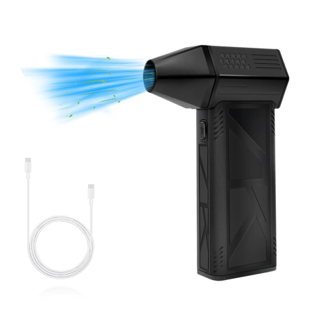 AUTO - Suflanta Aer portabila 130000rpm, Putere mare de suflare, pentru masina, praf, zapada, frunze