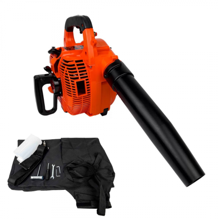 TOATE PRODUSELE - Suflanta si aspirator KraftWorld pe benzina, 1CP, 8500 rpm, Sac de colectare