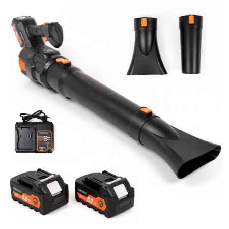 TOATE PRODUSELE - Suflanta Turbo Stahl Mayer cu 2 acumulatori 36V 8Ah, 2 capete, Profesionala
