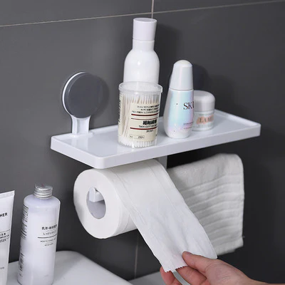 TOATE PRODUSELE - Suport hartie igienica cu raft si suport prosop